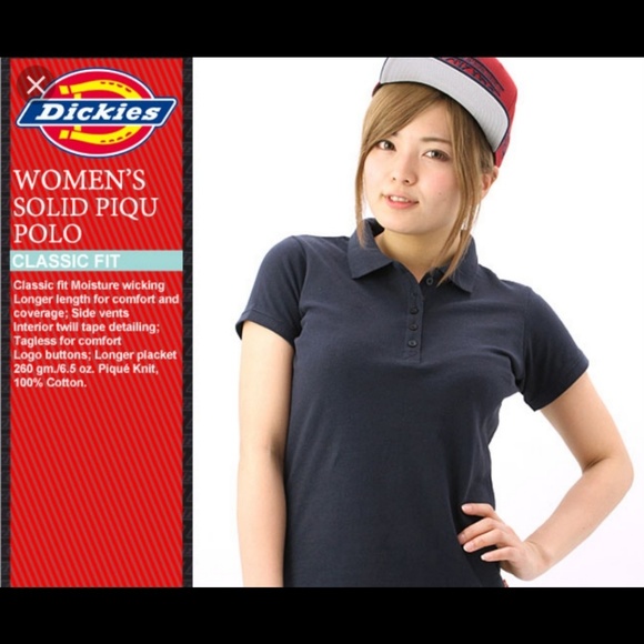 Dickies Tops - ❎SOLD❎Black Dickies Short Sleeve Polo Top small
